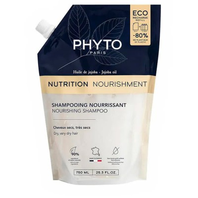 хигиена,коса,phyto,nutrition,750ml,refill,shampoo,clear