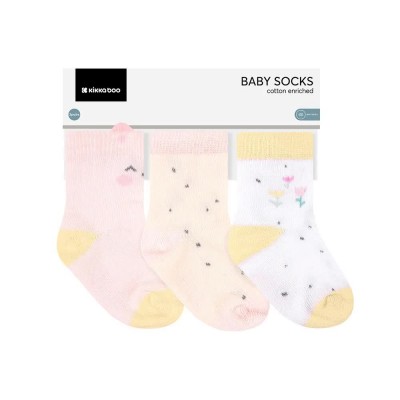 бебешки,чорапи,мъжки,чорапи,дамски,чорапи,kikkaboo,hedge,hugs,baby,socks,with,3d,ears,3,pairs,multicolor,(multicolor)