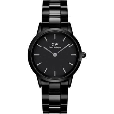 часовник,часовници,daniel,wellington,iconic,link,quartz,32mm,woman,watch,silver,(black)