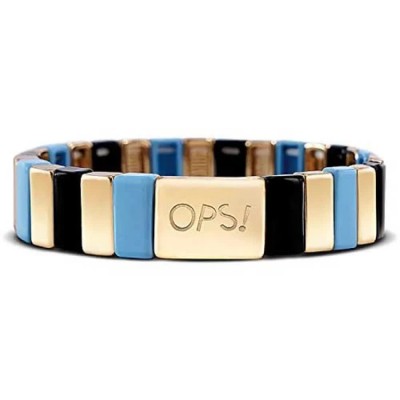 бижутерия,ops,objects,joy,mix,12mm,bracelet,gold,light,blue,black