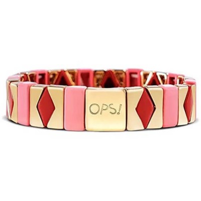 бижутерия,ops,objects,joy,mix,12mm,bracelet,pink,gold,red