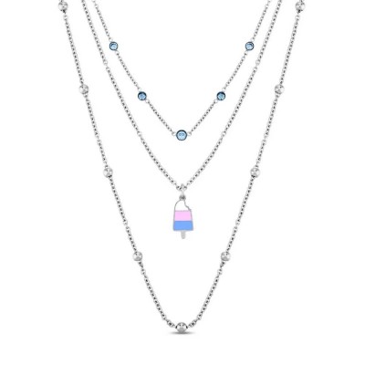 бижутерия,ops,objects,summer,feelings,ice,cream,ss,necklace,multicolor
