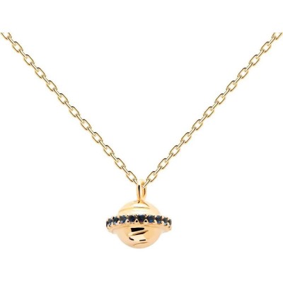 бижутерия,pdpaola,saturn,necklace,gold,(golden)
