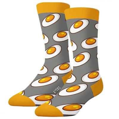 чорапи,мъжки,чорапи,lucky,boxer,long,socks,eggs,(grey)