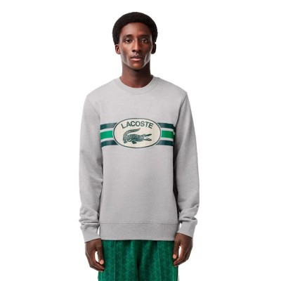 блуза,мъжки,пуловери,lacoste,sh1420,sweatshirt,silver,heather,(grey)