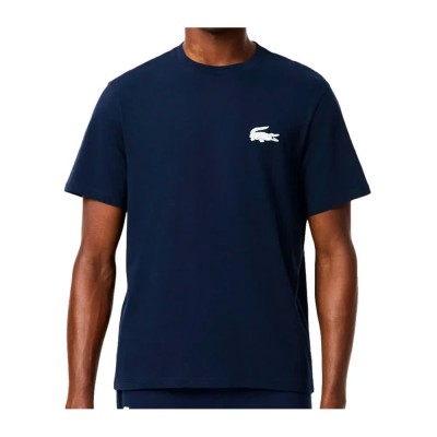 тениска,мъжки,тениски,lacoste,th9460,short,sleeve,t,shirt,blue,white,(blue)