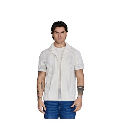 риза,с,къс,ръкав,мъжки,ризи,siksilk,ss,27443,short,sleeve,shirt,beige,(ecru)