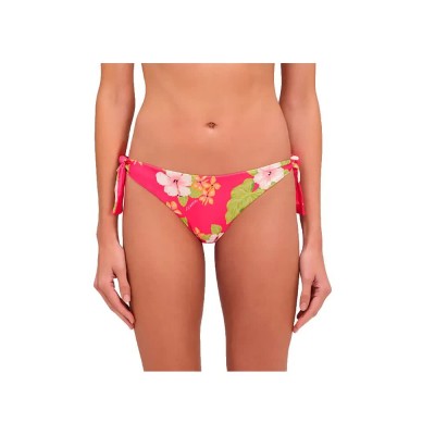 дамски,бански,костюми,sundek,bea,briefs,with,adjustable,bows,dream,hawaii,print,bikini,bottom,pitaya,(pink)