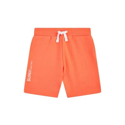 поларени,къси,панталони,детски,панталони,sundek,cotton,fleece,walking,shorts,fluo,orange,(orange)