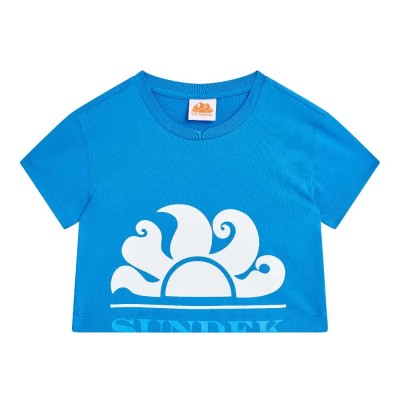 тениска,мъжки,тениски,дамски,тениски,sundek,crop,mini,short,sleeve,t,shirt,blue,(bilberry,01)