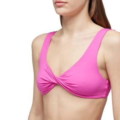 дамски,бански,костюми,sundek,cross,bikini,top,shocking,pink