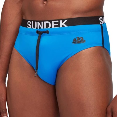бански,гащета,мъжки,бански,костюми,sundek,elastic,logo,swimming,brief,blue,(oversky)