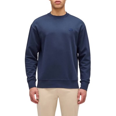 блуза,мъжки,пуловери,sundek,embroidered,logo,sweatshirt,navy,(blue)