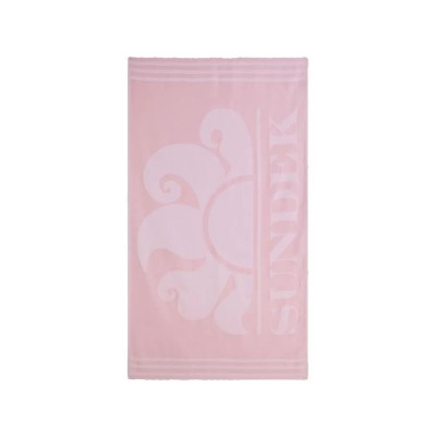 хавлиена,кърпа,хавлии,sundek,fouta,jacquard,beach,logo,towel,camelia,(pink)