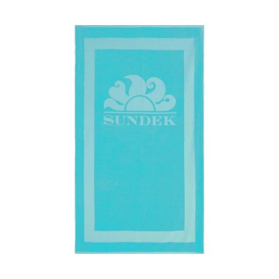 хавлиена,кърпа,хавлии,sundek,jacquard,terry,logo,and,frame,towel,blue,java,(blue)