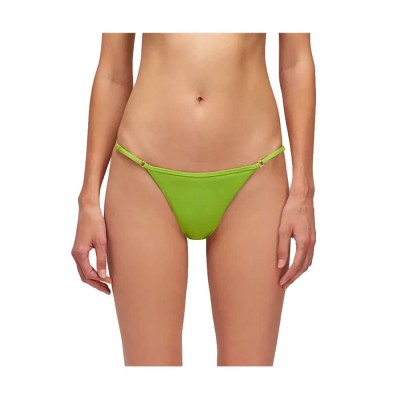 дамски,бански,костюми,sundek,kerr,fixed,waist,high,leg,brief,bikini,bottom,lime,(green)