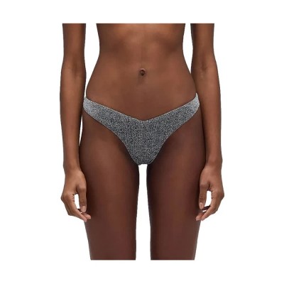 дамски,бански,костюми,sundek,loren,lurex,high,leg,briefs,bikini,bottom,silver
