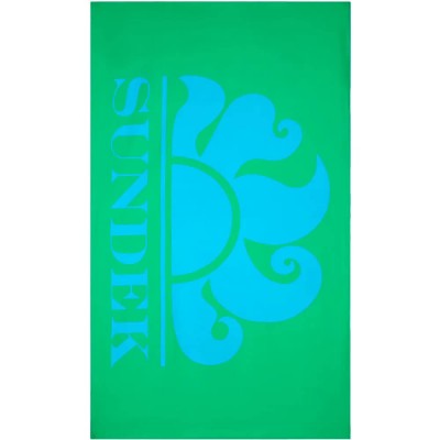 хавлиена,кърпа,хавлии,sundek,microfibre,beach,logo,towel,bright,green,01,(green)
