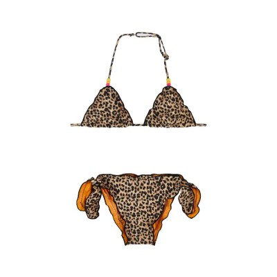 детски,бански,костюми,sundek,mini,magnolia,with,sweet,leopard,print,bikini,durian,(brown)
