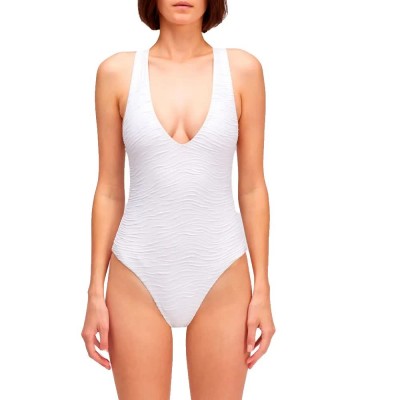 бански,костюм,дамски,бански,костюми,sundek,one,piece,with,cross,back,swimsuit,white