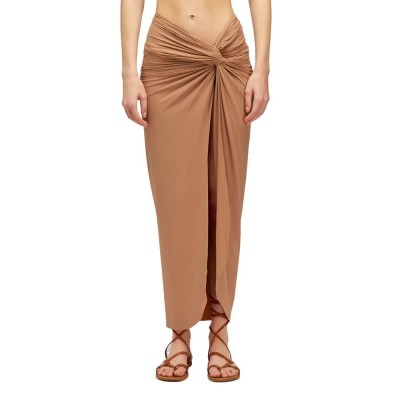 хавлии,sundek,pareo,skirt,in,lycra,sarong,earth,(brown)