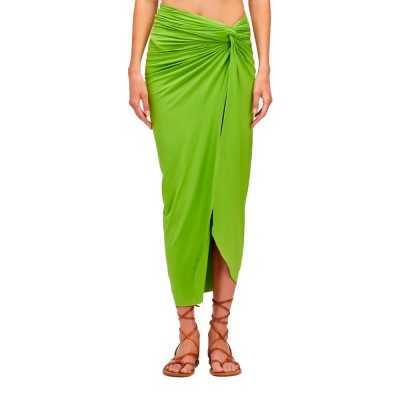 хавлии,sundek,pareo,skirt,in,lycra,sarong,lime,(green)