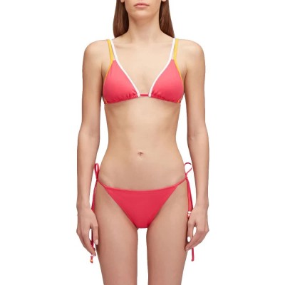 дамски,бански,костюми,sundek,reese,triangle,top,and,lace,up,briefs,bikini,pink,(pitaya,01)