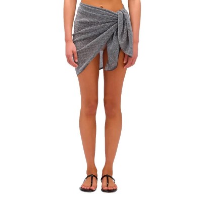 хавлии,sundek,short,lurex,sarong,silver,(grey)