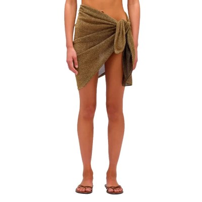 хавлии,sundek,short,lurex,sarong,brown,orange,(bronze)