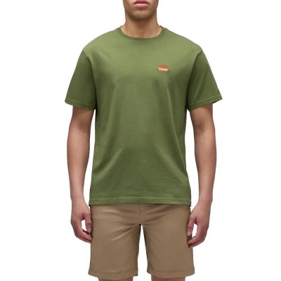 тениска,мъжки,тениски,sundek,tricolour,embroidery,short,sleeve,t,shirt,dino,01,(green)