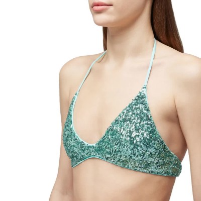 дамски,бански,костюми,sundek,trissa,bralette,with,sequins,bikini,top,atoll,(green)