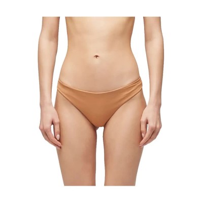 дамски,бански,костюми,sundek,vega,fixed,waist,briefs,in,doubled,fabric,bikini,bottom,earth,(orange)