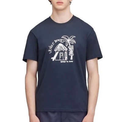 тениска,мъжки,тениски,sundek,venice,beach,printed,short,sleeve,t,shirt,navy,(blue)