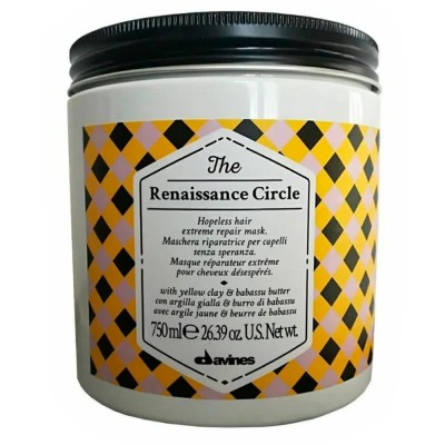 хигиена,коса,davines,the,renaissance,circle,750ml,repair,hair,mask,clear