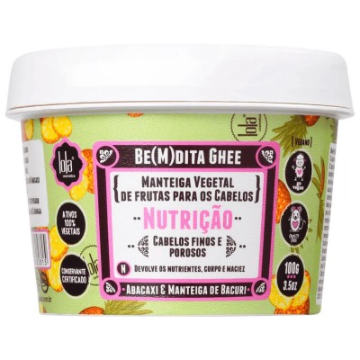 хигиена,коса,lola,cosmetics,be(m)dita,ghee,100g,nourishing,hair,mask