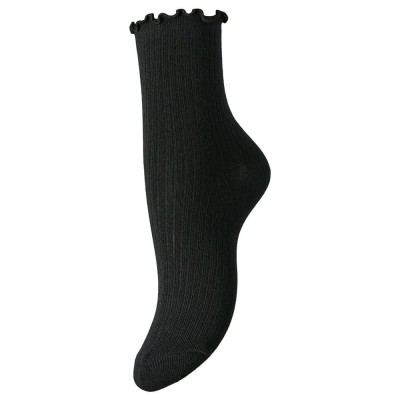 чорапи,дамски,чорапи,pieces,afia,crew,socks,black