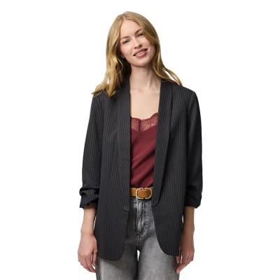сако,дамски,сака,pieces,bosella,3,4,blazer,magnet,(grey)