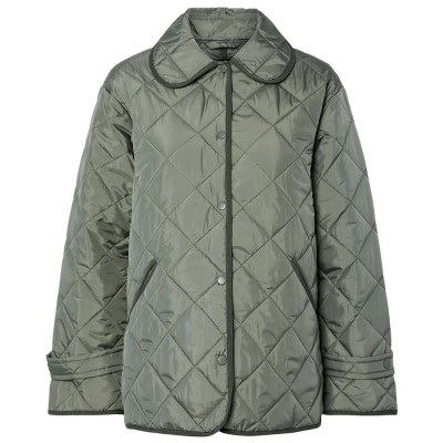 яке,дамски,якета,и,палта,pieces,emily,padded,jacket,castor,gray,(green)