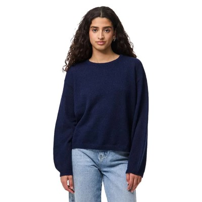блуза,дамски,пуловери,дамски,плетени,дрехи,pieces,ida,sweater,maritime,blue,(blue)