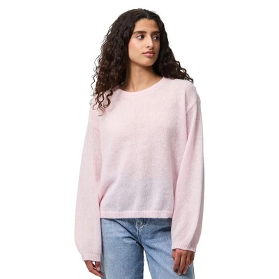 блуза,дамски,пуловери,дамски,плетени,дрехи,pieces,ida,sweater,pink,a,boo,(pink)
