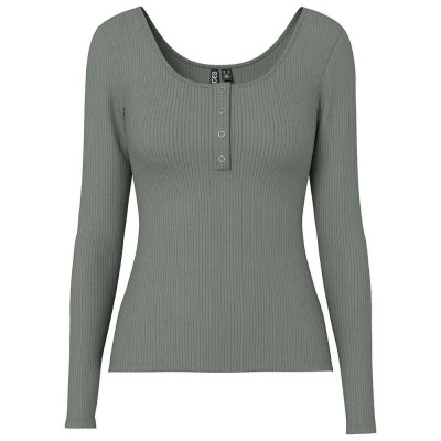 тениска,дамски,тениски,pieces,kitte,long,sleeve,t,shirt,castor,gray,(green)