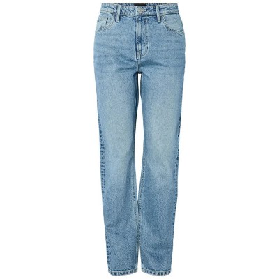 дънки,дамски,панталони,pieces,millie,mb,mom,fit,jeans,medium,blue,denim,(blue)