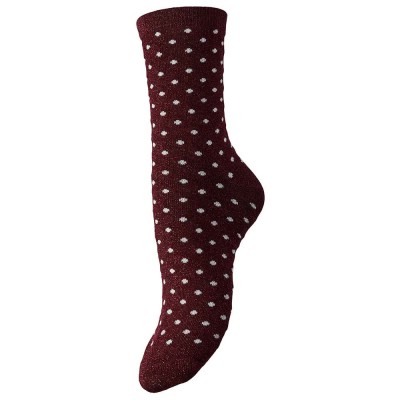 чорапи,дамски,чорапи,pieces,sebby,glitter,17094859,long,socks,tawny,port,(red,purple)