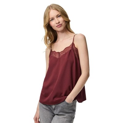 тениска,дамски,тениски,pieces,tiffany,strap,lace,sleeveless,t,shirt,tawny,port,(purple)