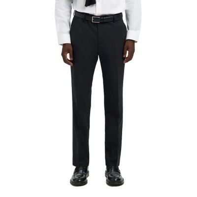 панталони,мъжки,панталони,selected,theo,slim,fit,dress,pants,black