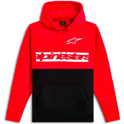 суичър,мъжки,пуловери,alpinestars,parallel,hoodie,red,(red,black)