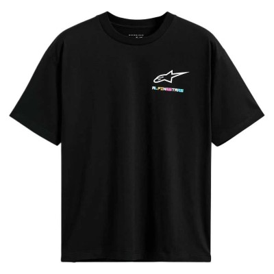 тениска,мъжки,тениски,дамски,тениски,alpinestars,sild,oversized,short,sleeve,t,shirt,black,(black)