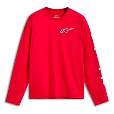 тениска,мъжки,тениски,дамски,тениски,alpinestars,trackside,long,sleeve,t,shirt,red,(red,white)