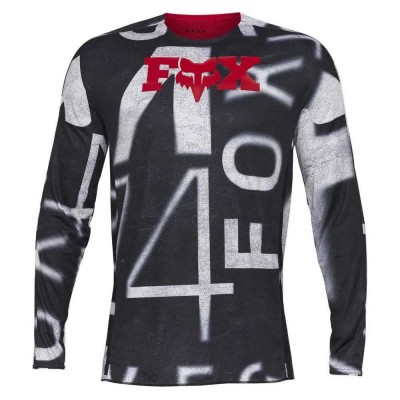 блуза,с,дълъг,ръкав,мъжки,тениски,дамски,тениски,fox,racing,360,seventy4,long,sleeve,jersey,black,(flo,red)