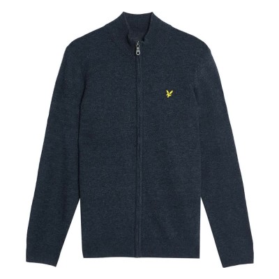 блуза,мъжки,пуловери,lyle,&,scott,kn2102vc,full,zip,sweater,dark,navy,marl